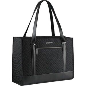 16 Inch Laptop Tote Bag for Women Quilted